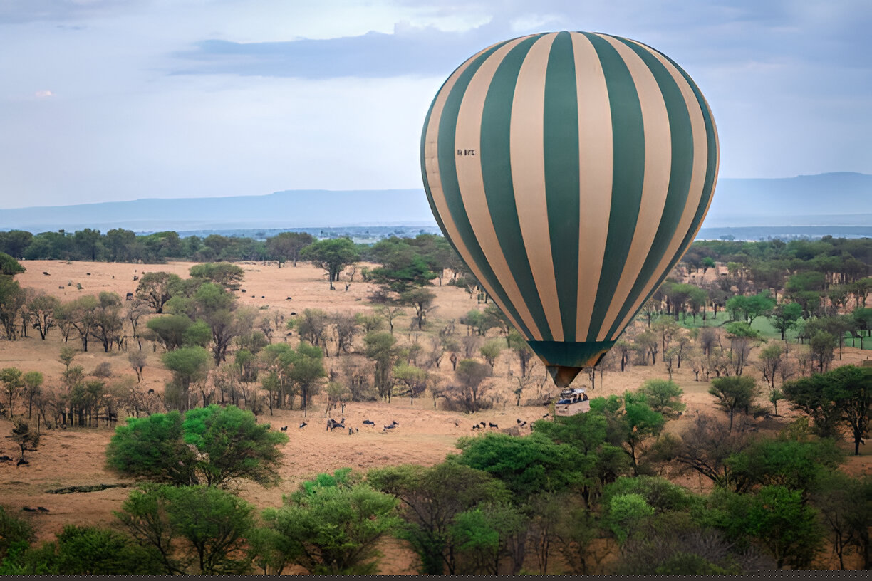 4 days serengeti balloon safari